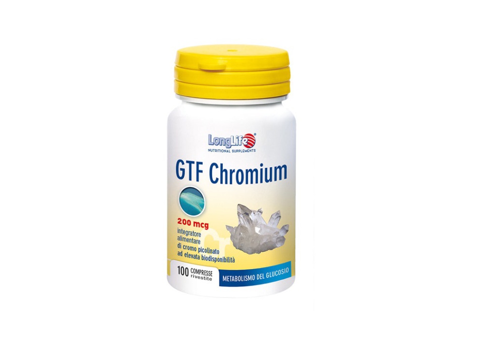 Longlife GTF Chromium 100 Compresse Bestbody.it