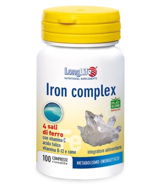 Longlife Iron Complex 100 Compresse Bestbody.it