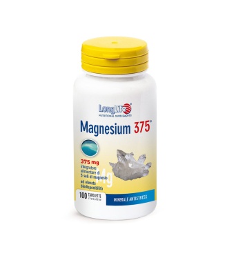 Longlife Magnesium 375 100 Tavolette Bestbody.it