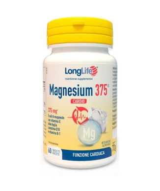 Longlife Magnesium 375 Cardio 60 Tavolette Bestbody.it