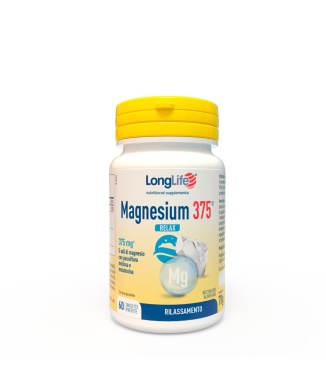 Longlife Magnesium 375 Relax 60 Tavolette Rivestite Bestbody.it