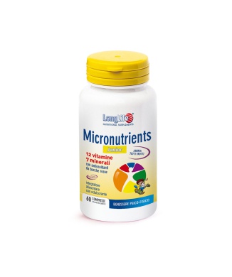 Longlife Micronutrients Junior 60 Compresse Bestbody.it