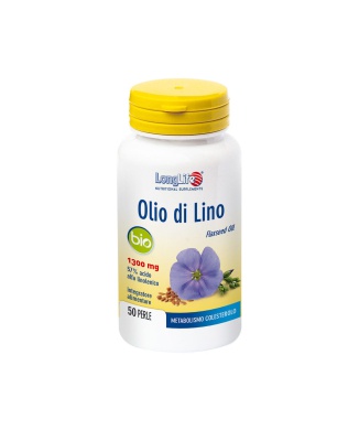 Longlife Olio Di Lino Bio 50 Perle Bestbody.it