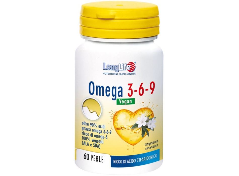 Longlife Omega 3-6-9 Vegan 750Mg Bestbody.it