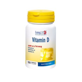 Longlife Vitamina D 400 U.I. 100 Compresse Bestbody.it