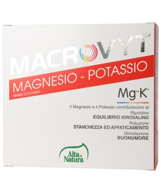 Macrovyt Magnesio - Potassio (18x5g) Bestbody.it