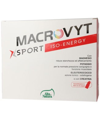Macrovyt Sport Iso Energy (12x16g) Bestbody.it