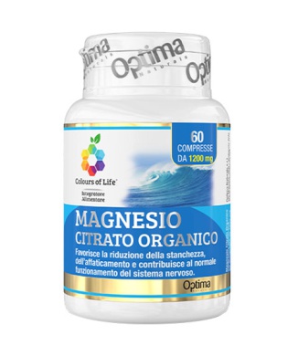 Magnesio Citrato Organico (60cpr) Bestbody.it