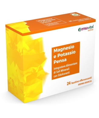 Magnesio E Potassio Arancia 24 Bustine Effervescenti Bestbody.it