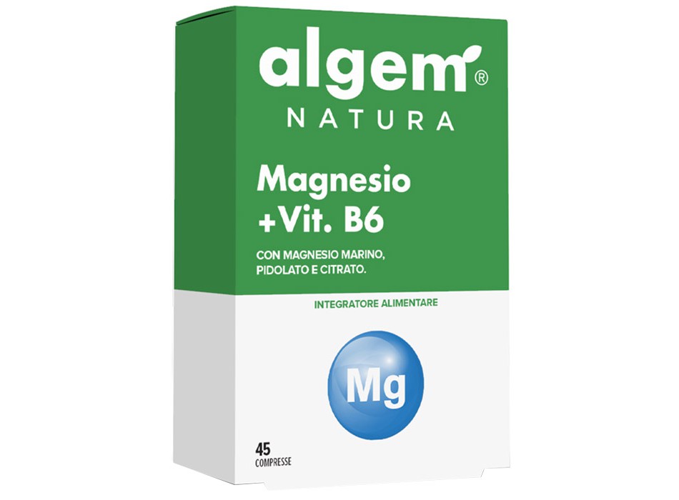Magnesio Marino & Vitamina B6 (45cpr) Bestbody.it