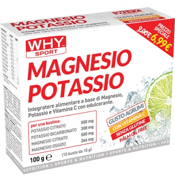 Magnesio Potassio (10x10g) Bestbody.it