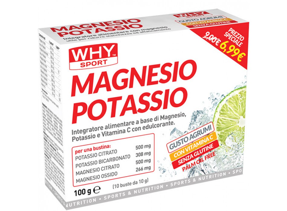 Magnesio Potassio (10x10g) Bestbody.it