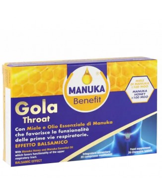 Manuka Benefit - Gola Voce (20cpr) Bestbody.it