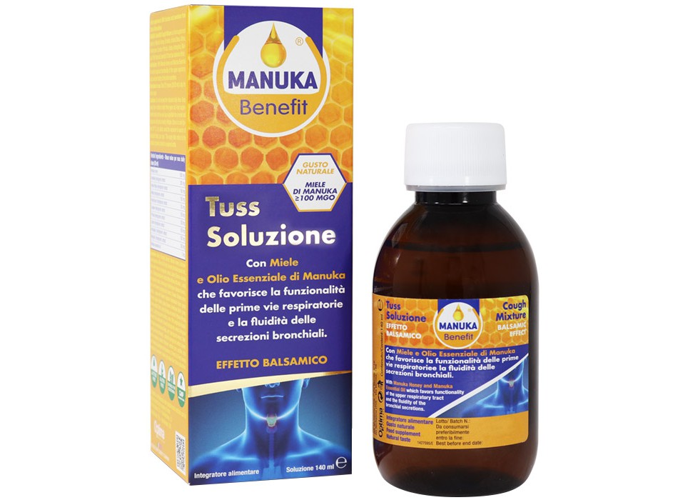 Manuka Benefit - Tuss Soluzione (140ml) Bestbody.it