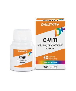 Marco Viti Massigen Dailyvit+ C Viti Vitamina C 60 Capsule Bestbody.it