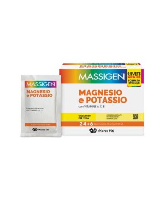 Marco Viti Massigen Magnesio E Potassio 24+6 Bustine Bestbody.it