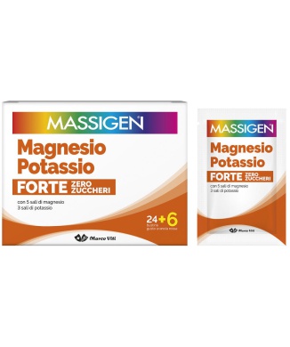Marco Viti Massigen Magnesio Potassio Forte Zero Zuccheri 24+6 Bustine Bestbody.it
