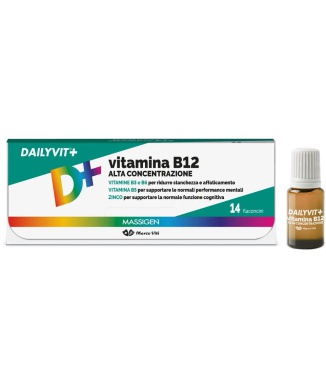 Massigen Dailyvit Vitamina B12 Alta Concentrazione 14 Flaconcini Bestbody.it