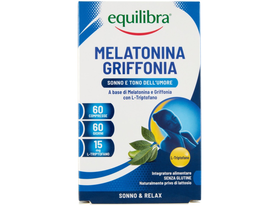 Melatonina + Griffonia (60cpr) Bestbody.it