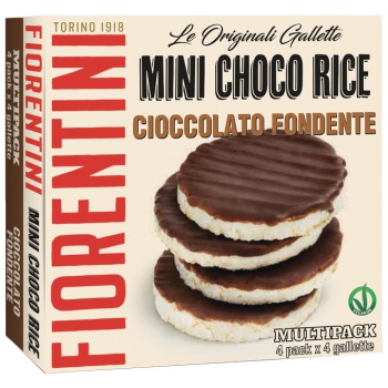 Mini Choco Rice - Cioccolato fondente (16g) Bestbody.it