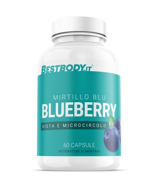 Mirtillo Blu (Blueberry) 500mg (60cps) Bestbody.it