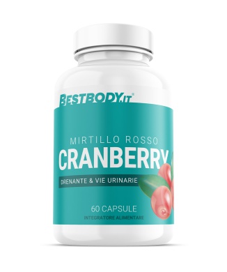 Mirtillo Rosso (Cranberry) 500mg (60cps) Bestbody.it