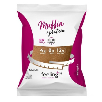 Muffin + Protein con gocce di cioccolato (50g) Bestbody.it