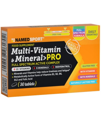 Multi Vitamins & Minerals Strong (60cpr) Bestbody.it