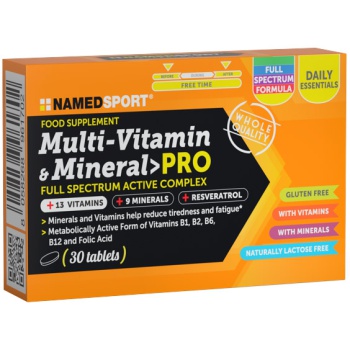 Multi Vitamins & Minerals Strong (60cpr) Bestbody.it