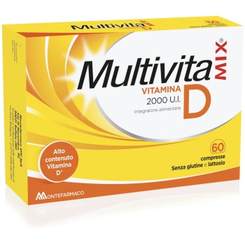 Multivitamix Vitamina D 2000 UI 60 Compresse Bestbody.it