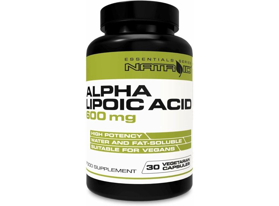 Natroid Alpha Lipoic Acid 600mg 30 Capsule Bestbody.it