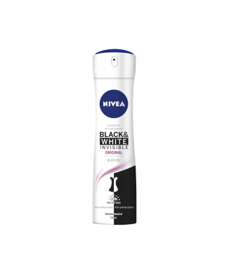 Nivea Deodorante Black & White Invisible Original Spray 150ml Bestbody.it