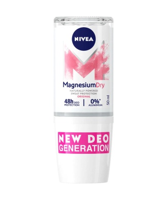 Nivea Deodorante Roll On Magnesium Dry Original Donna 50ml Bestbody.it