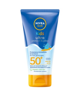 Nivea Sun Kids Ultra Protect & Play Latte Protezione Solare SPF 50+ Corpo 150ml Bestbody.it
