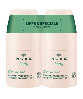 Nuxe Rêve De Thé Deodorante Protezione 24H 2x50ml Bestbody.it