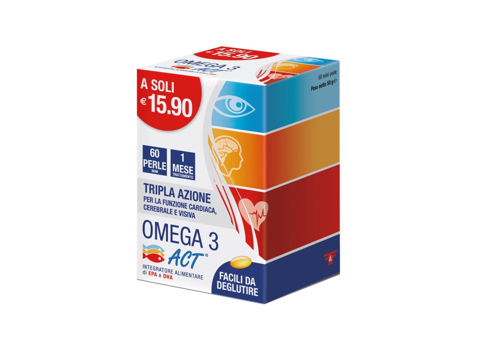 Omega 3 Act 60 Perle 540mg Bestbody.it