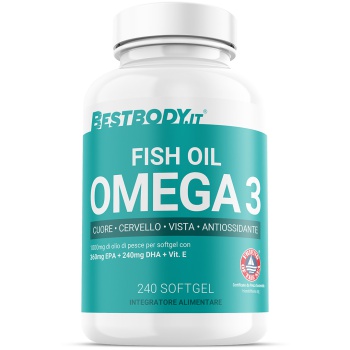 Omega 3 Fish Oil (240cps) Bestbody.it