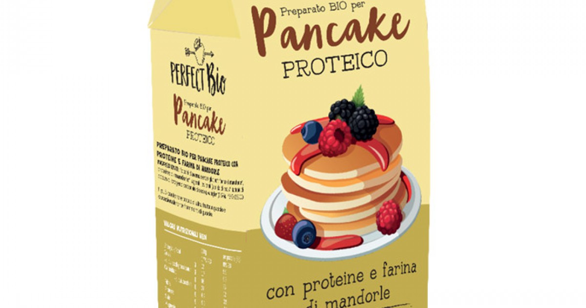 Pancake Proteico BIO (200g) di Perfect Bio 