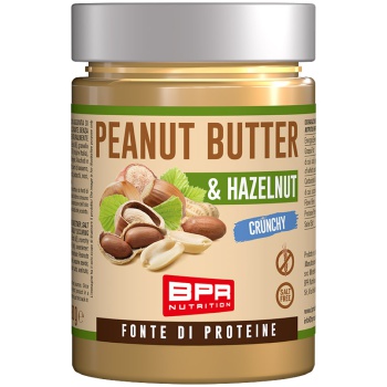 Peanut Butter & Hazelnut Crunchy (280g) Bestbody.it
