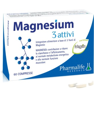 Pharmalife Magnesium 3 Attivi 60 Compresse Bestbody.it