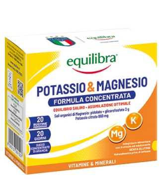 Potassio & Magnesio (20 bustine) Bestbody.it