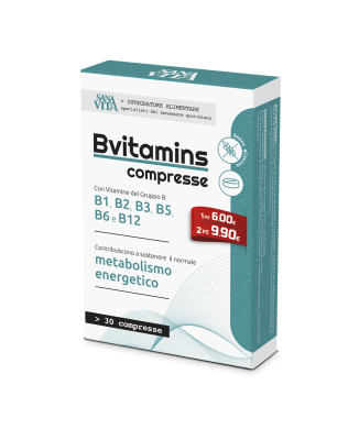 Sanavita B-Vitamins 30 Compresse Bestbody.it