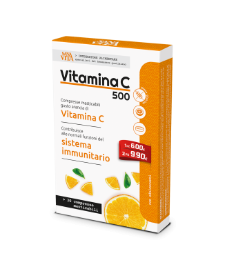 Sanavita Vitamina C  30 Compresse Masticabili Bestbody.it