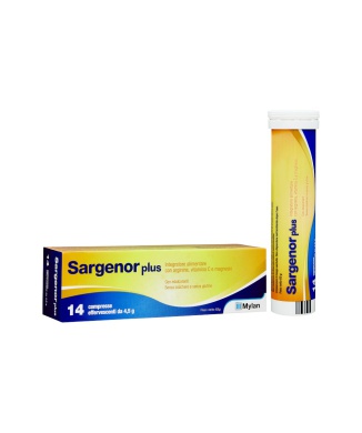 Sargenor Plus con Vitamina C 14 Compresse Bestbody.it