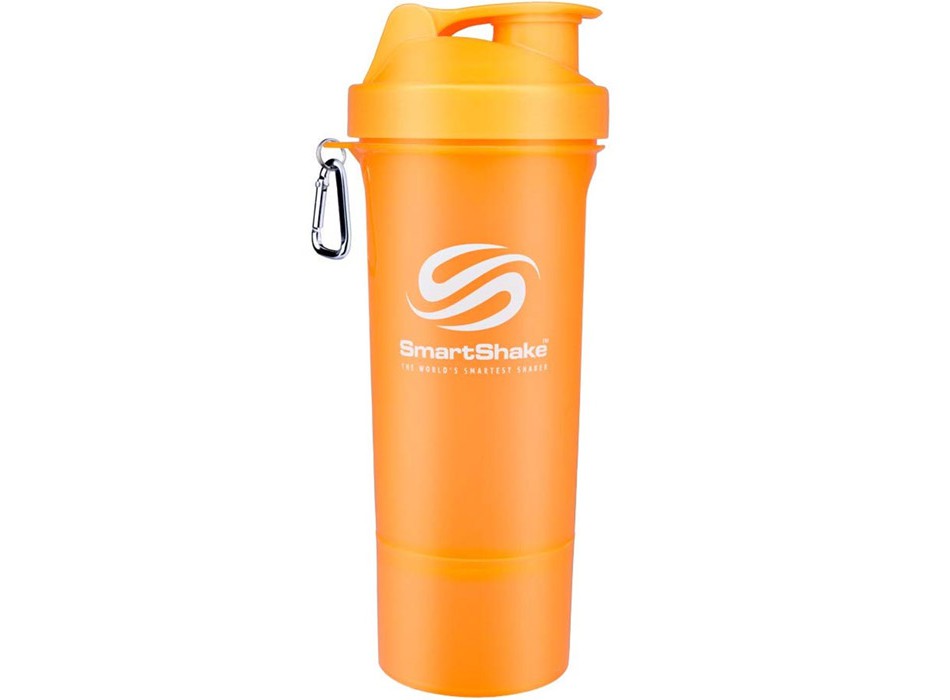 SmartShake Slim Neon Orange (500ml)  Bestbody.it