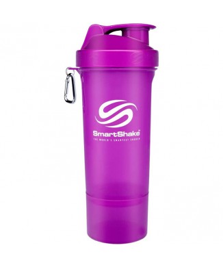 SmartShake Slim Neon Purple (500ml)  Bestbody.it