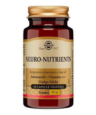 Solgar Neuro-Nutrients 30 Capsule Vegetali Bestbody.it