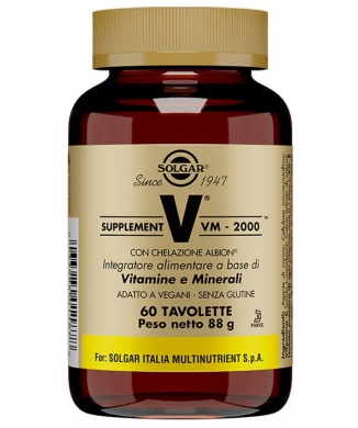 Solgar Supplement Vm 2000 60 Tavolette Bestbody.it