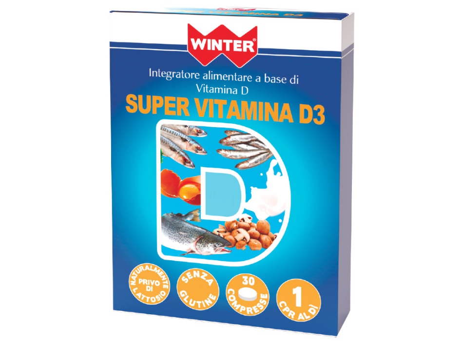 Super Vitamina D3 (30cpr) Bestbody.it