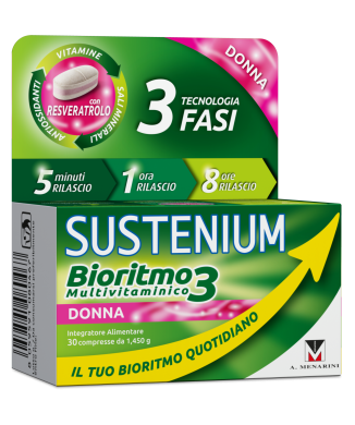 Sustenium Donna Bioritmo3 Multivitaminico 30 Compresse Bestbody.it